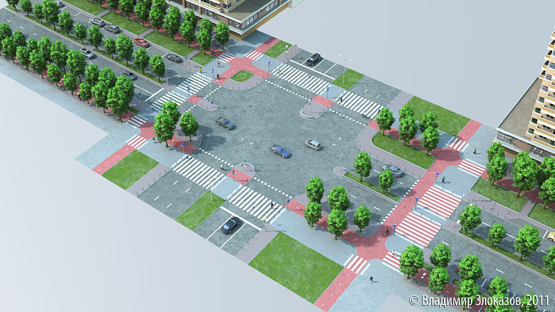 Improved intersection