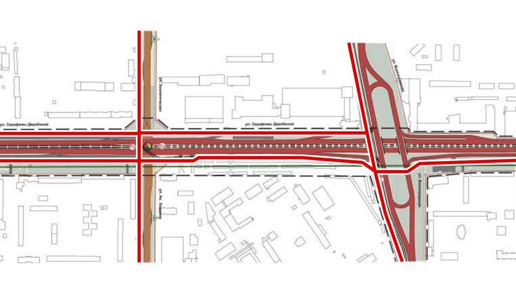 Необходимо продлить велодорожки по Серафимы Дерябиной, а также предусмотреть по Бардина-Зоологической и Волгоградской.