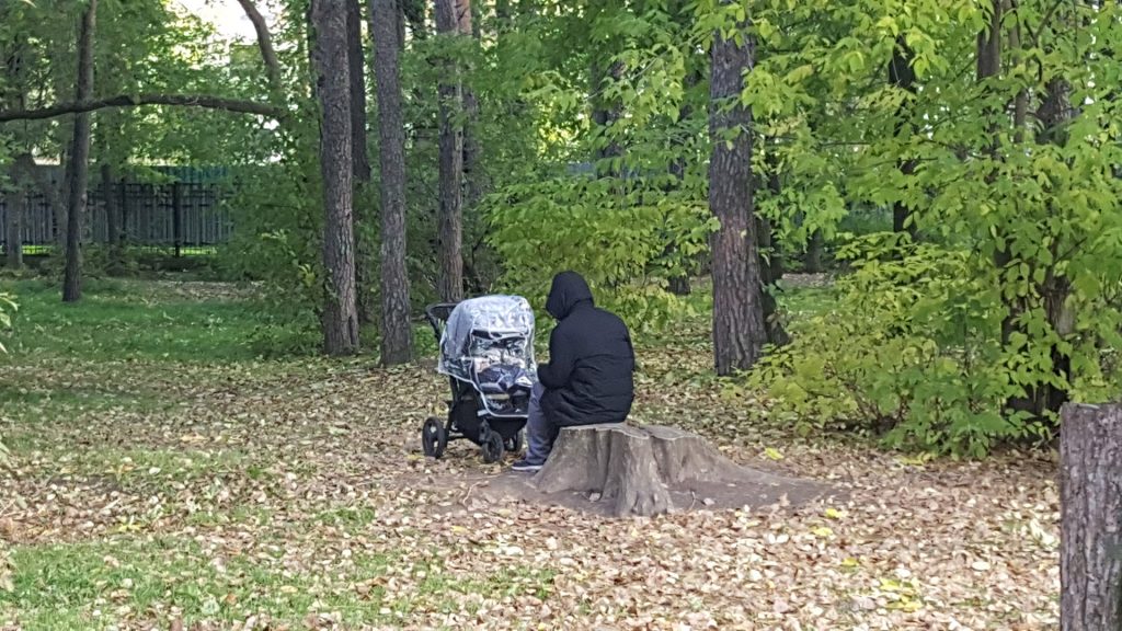 Люди хотят иметь возможность присесть в разных точках парка. Сегодня этой возможности нет и многие вынуждены сидеть на пнях.